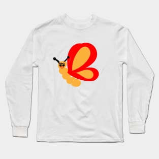 Spring Butterfly Long Sleeve T-Shirt